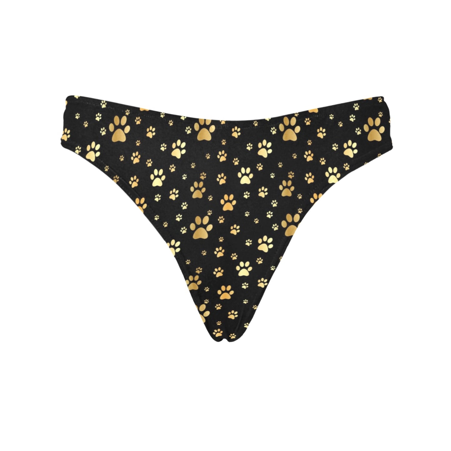 Paw Gold Print Women's Thongs