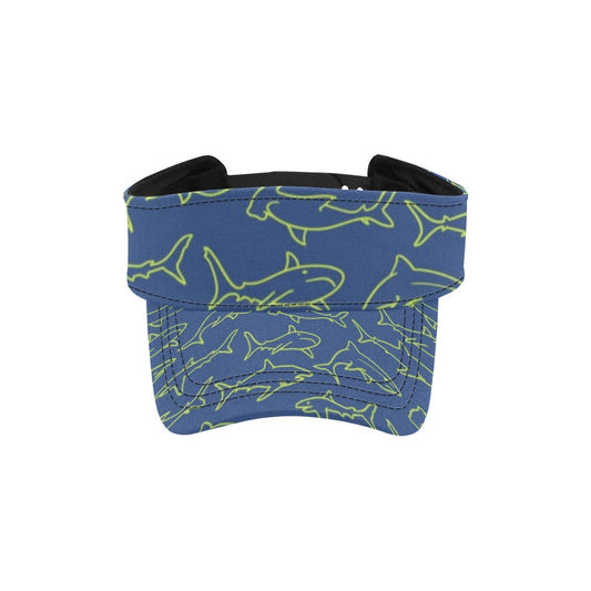 Shark Print Design LKS301 Unisex Sun Visor
