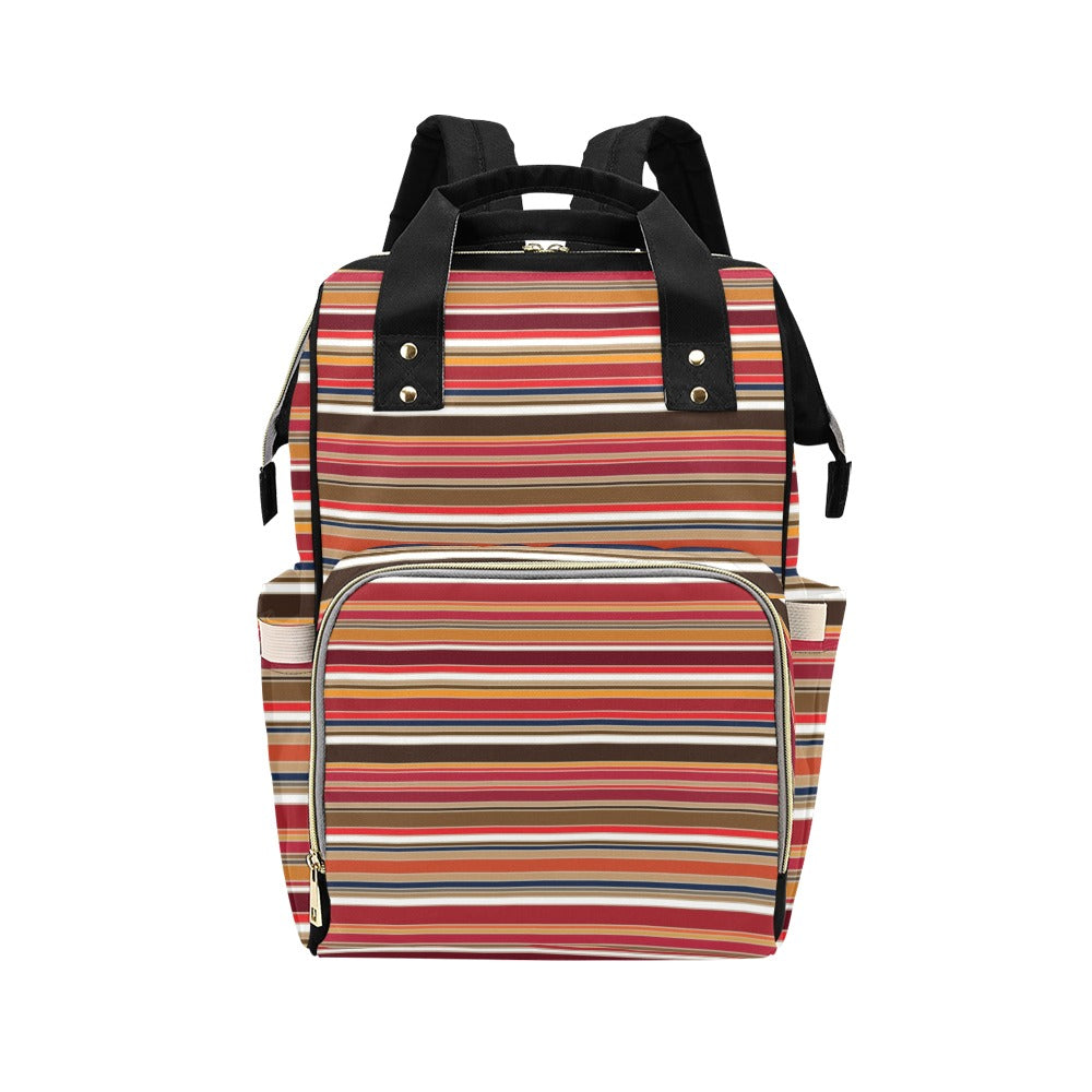 Serape Print Design LKS301 Diaper Bag Backpack