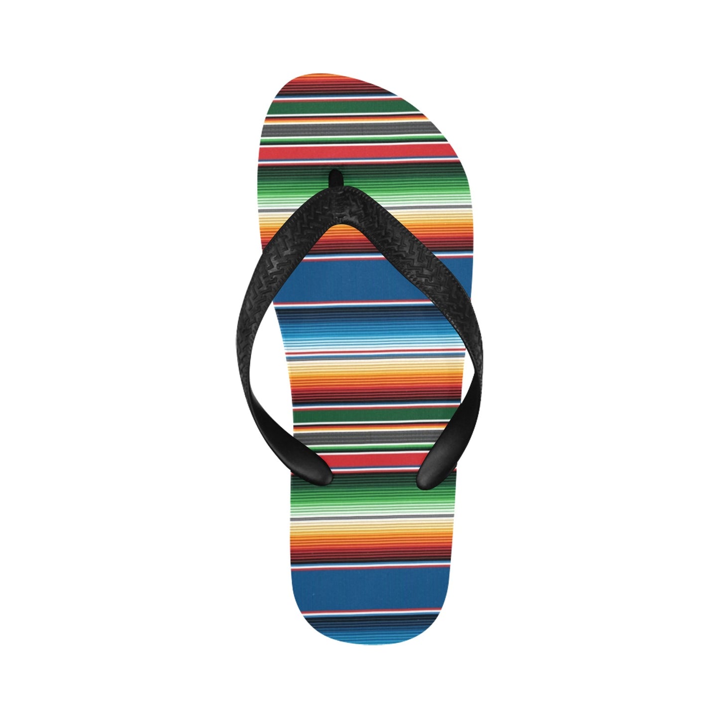 Serape Print Design LKS303 Flip Flops