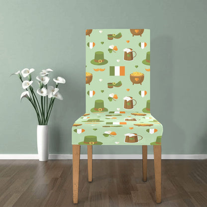 St Patricks Day Print Design LKS302 Dining Chair Slipcover