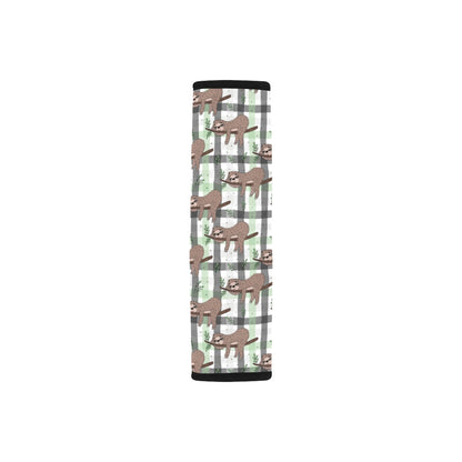 Sloth Print Design LKS301 Car Seat Belt Cover