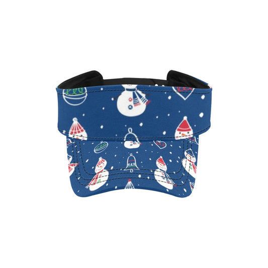 Snowman Print Design LKS306 Unisex Sun Visor