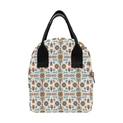 Suzani Print Design LKS301 Insulated Lunch Bag