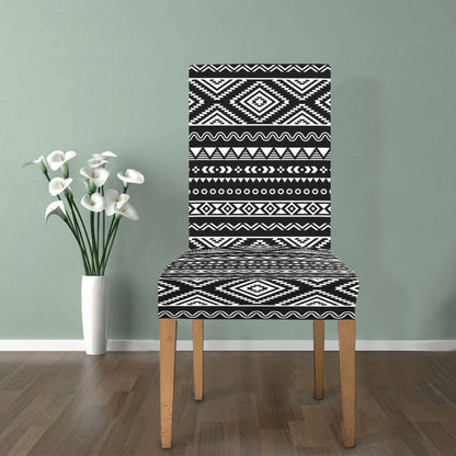 Tribal Pattern Print Design LKS301 Dining Chair Slipcover