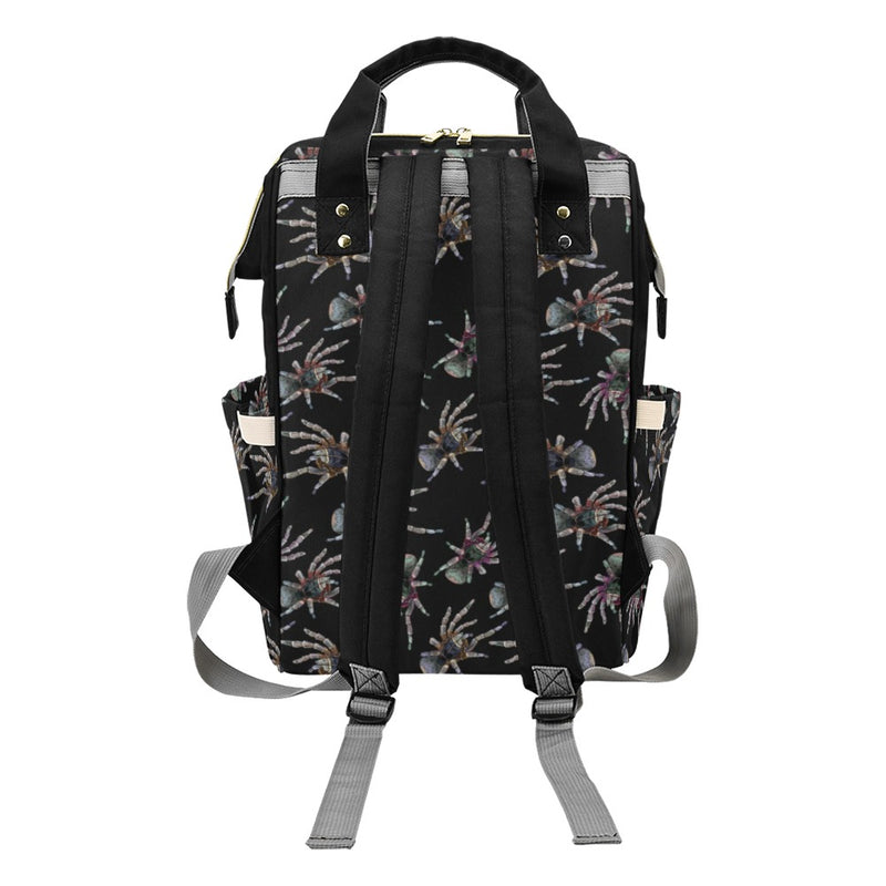 Tarantula Print Design LKS402 Diaper Bag Backpack