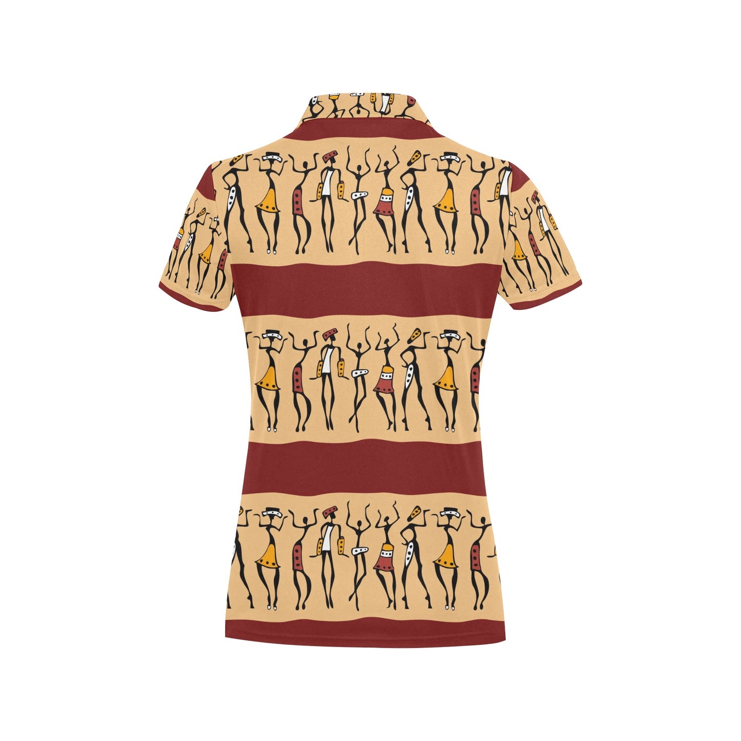 African People Women's Polo Shirt