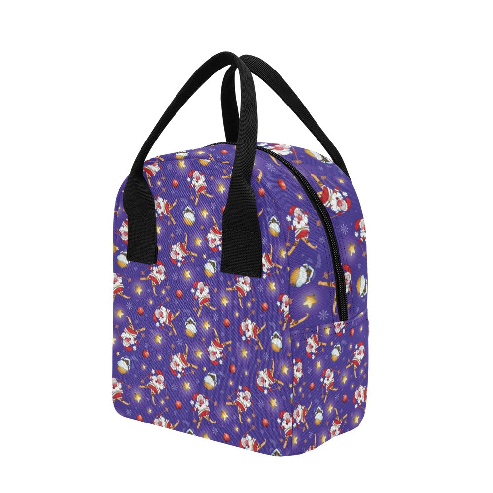 Ski Print Design LKS308 Insulated Lunch Bag
