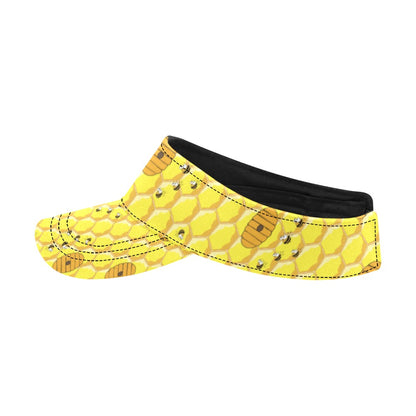 Honey Bee Print Design LKS303 Unisex Sun Visor