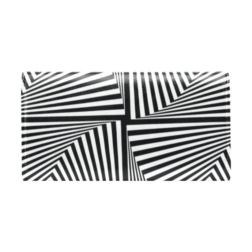 Vortex Print Design LKS302 Women's Trifold Wallet