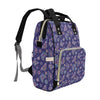 Butterfly Print Design LKS303 Diaper Bag Backpack