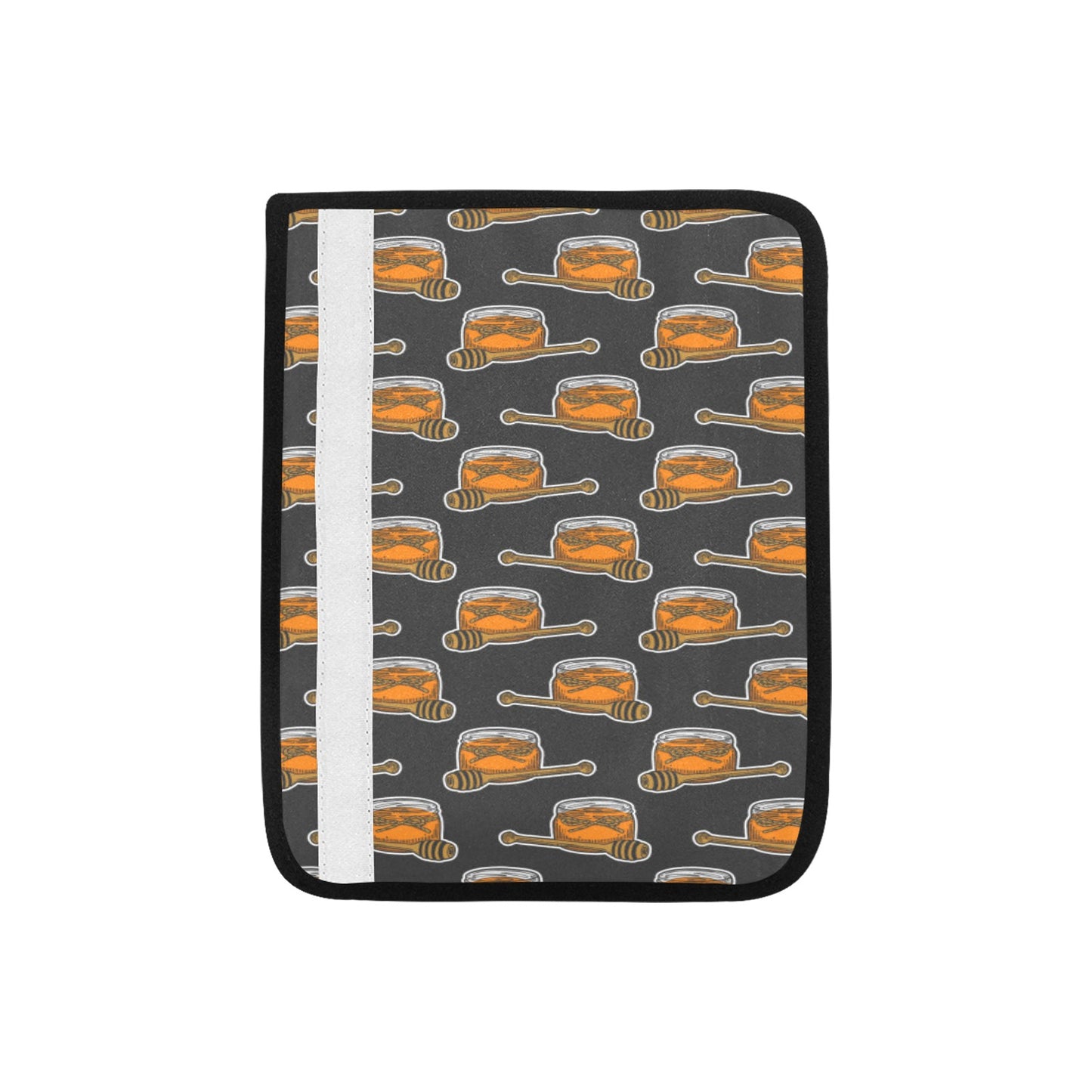 Honey Bee Print Design LKS305 Car Seat Belt Cover