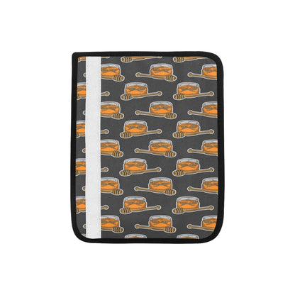 Honey Bee Print Design LKS305 Car Seat Belt Cover