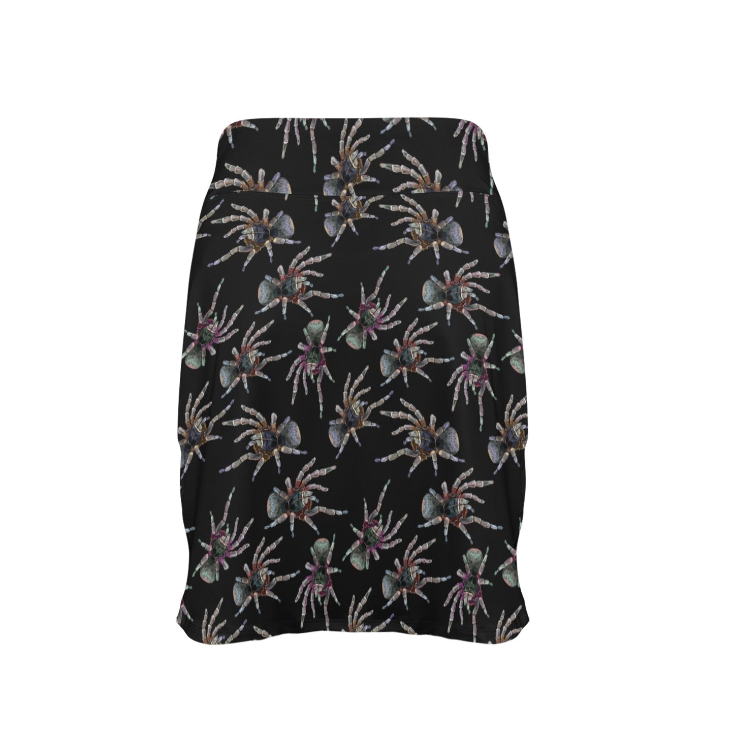 Tarantula Print Design LKS402 17" Golf & Pickleball Skort with Pockets