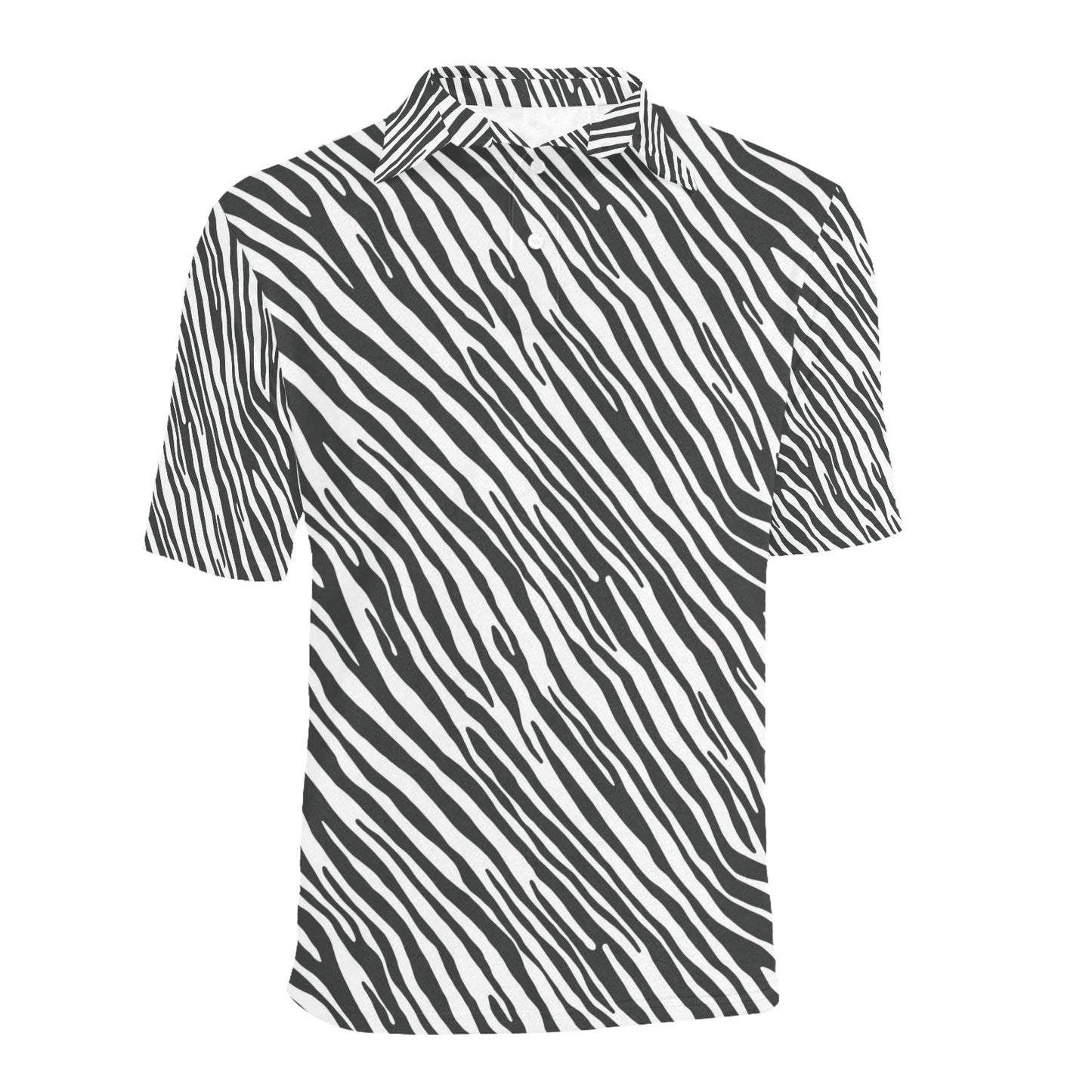 Zebra Classic Print Design LKS302 Men Polo Shirt
