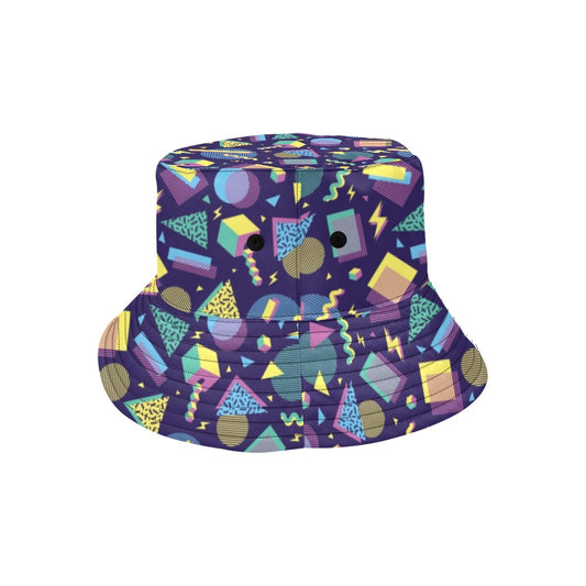 Geometric Print Design LKS401 Unisex Bucket Hat