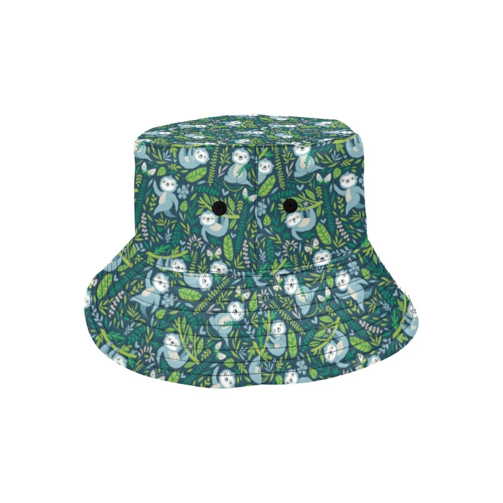 Sloth Print Design LKS304 Unisex Bucket Hat