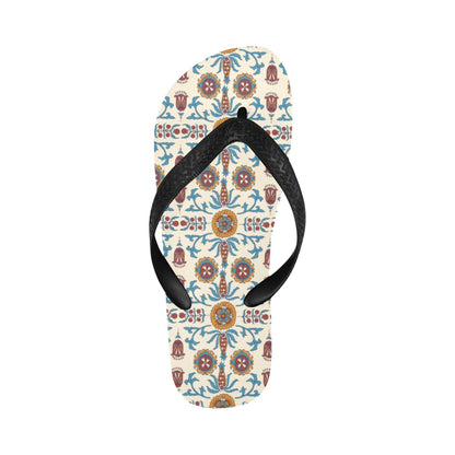 Suzani Print Design LKS301 Flip Flops