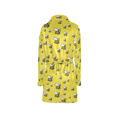 Bee Cute Print Design LKS308 Women's Fleece Robe