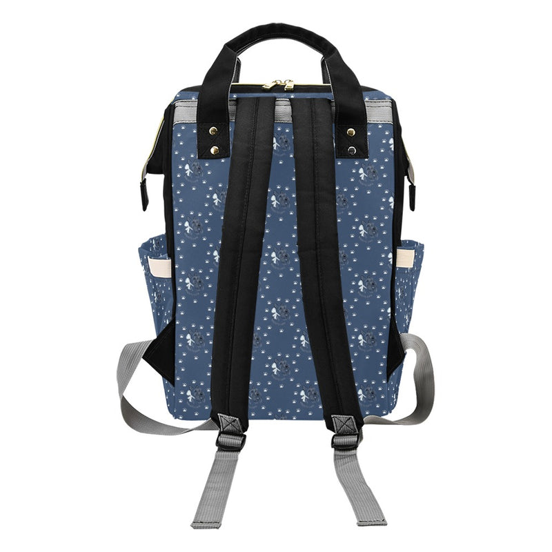 Scottish Terriers Print Design LKS307 Diaper Bag Backpack