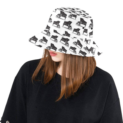 Piano Print Design LKS401 Unisex Bucket Hat