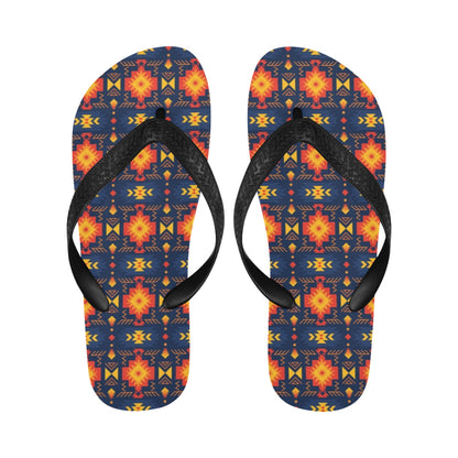 Southwest Pattern Print Design LKS307 Flip Flops