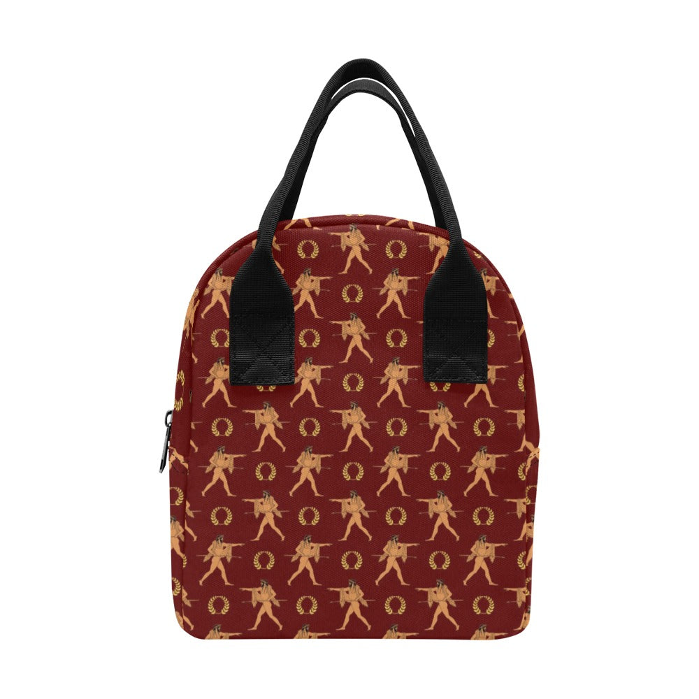 Ancient Greek Print Design LKS307 Insulated Lunch Bag