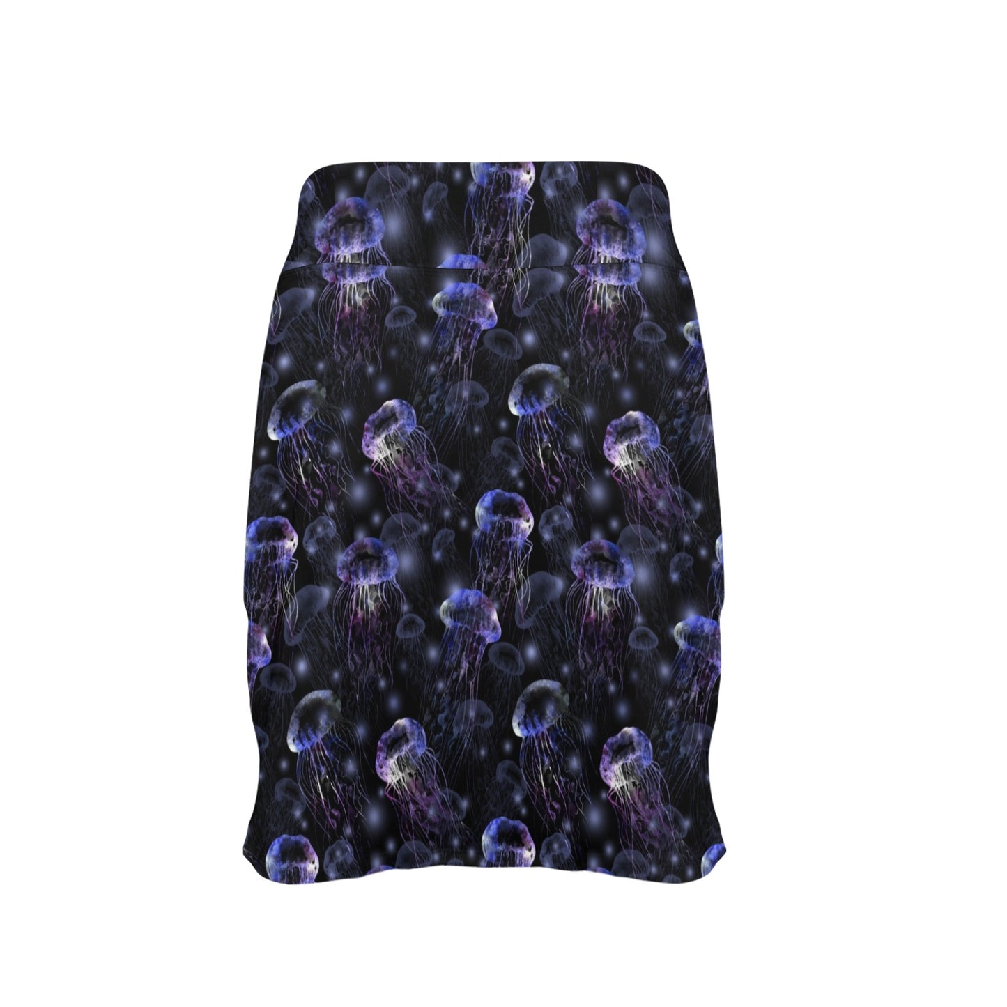 Jellyfish Themed 17" Golf & Pickleball Skort with Pockets