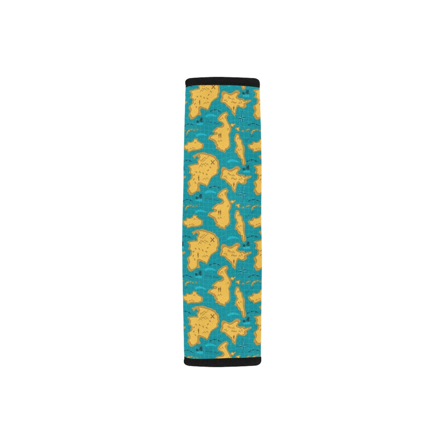World Map Print Design LKS301 Car Seat Belt Cover