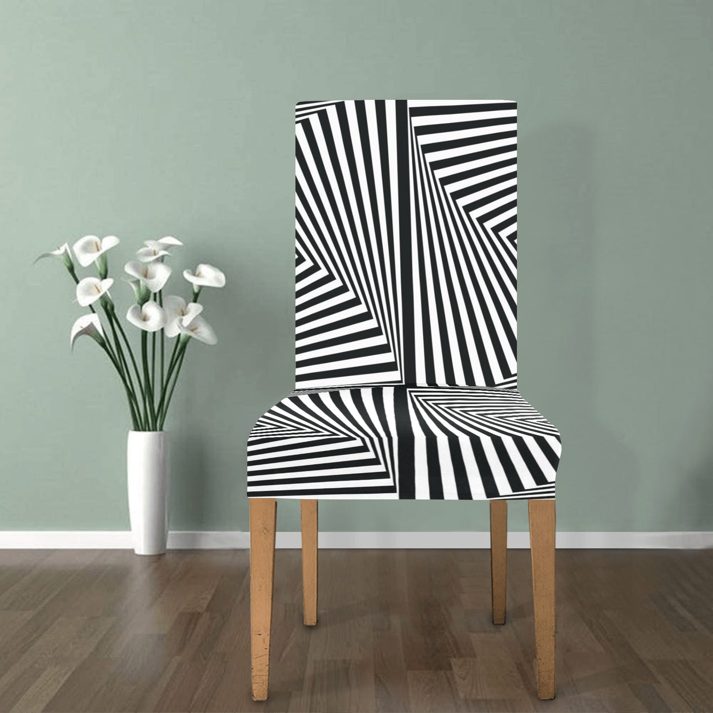 Vortex Print Design LKS302 Dining Chair Slipcover