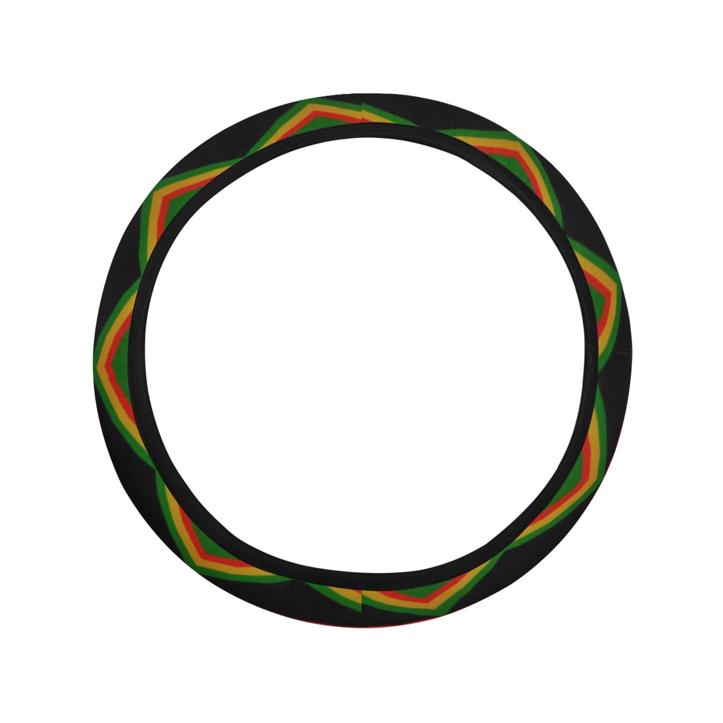 Serape Print Design LKS306 Steering Wheel Cover with Elastic Edge