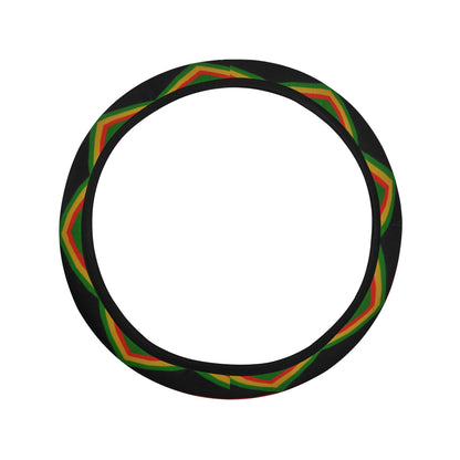 Serape Print Design LKS306 Steering Wheel Cover with Elastic Edge