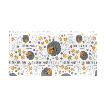 Tibetan Mastiffs Print Design LKS302 Women's Trifold Wallet