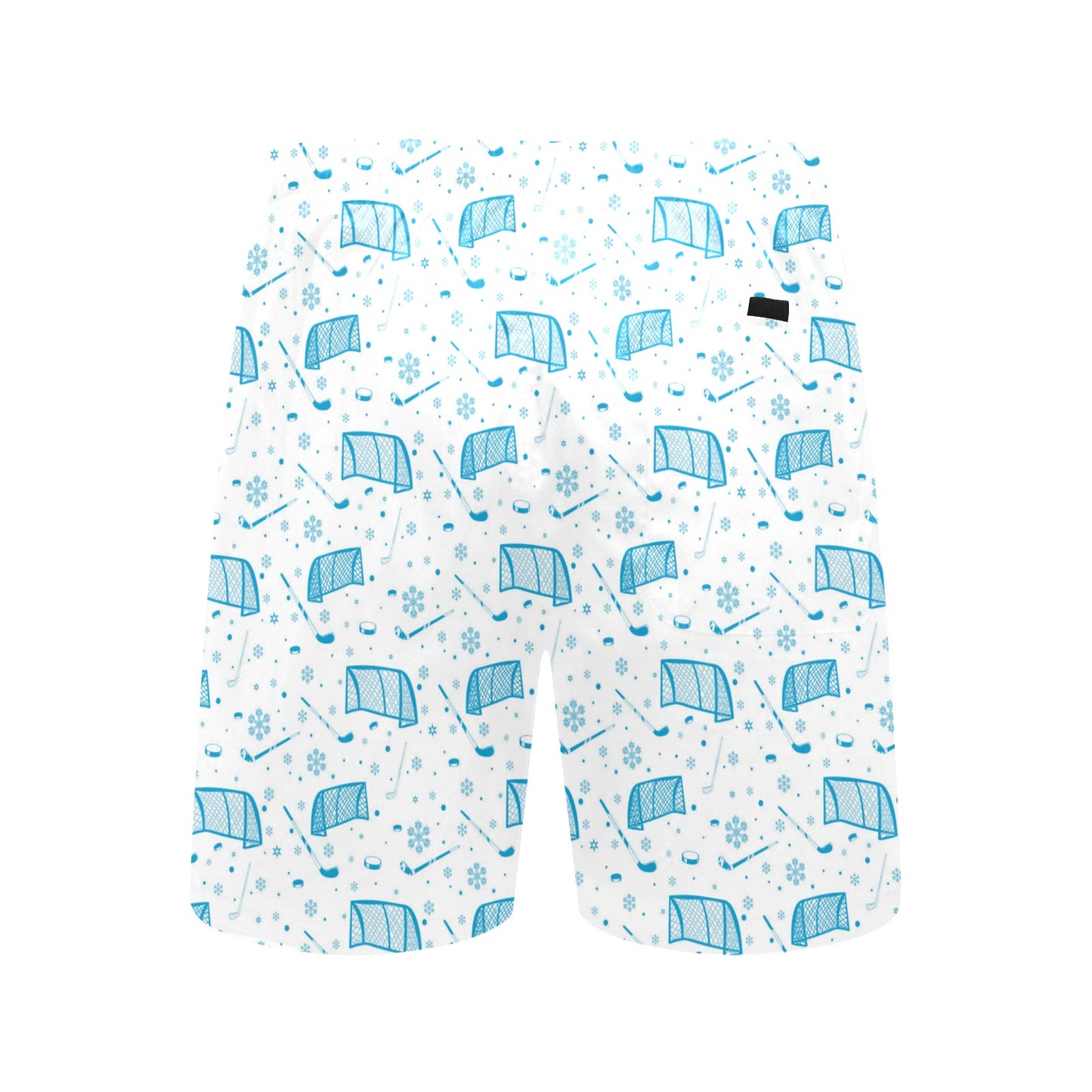 Hockey Print Design LKS303 Men's Swim Trunks Beach Shorts