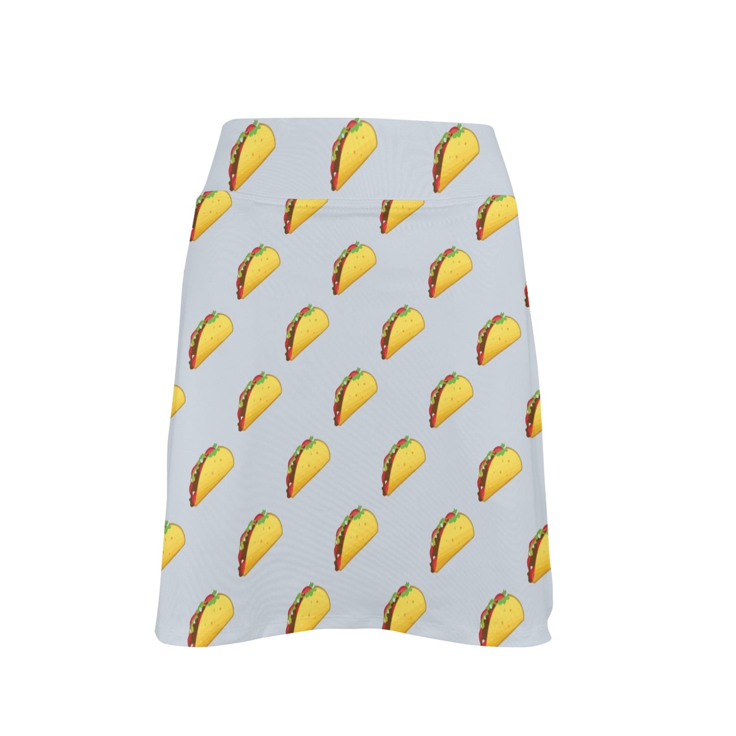 Taco Print Design LKS304 17" Golf & Pickleball Skort with Pockets