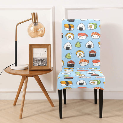 Sushi Print Design LKS303 Dining Chair Slipcover