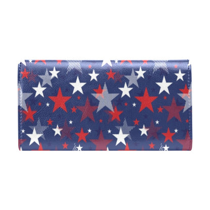 Star Print Design LKS304 Women's Trifold Wallet