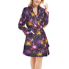 Firework Print Design LKS303 Women's Fleece Robe