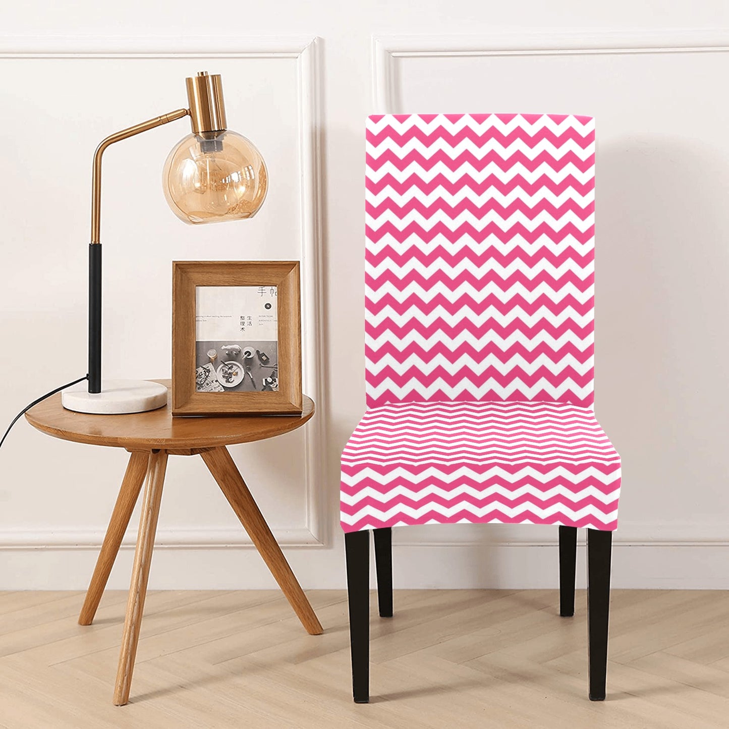 Chevron Print Design LKS402 Dining Chair Slipcover