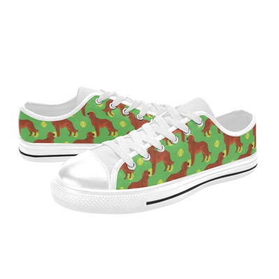 Setters Irish Print Design LKS302 Women's White Low Top Shoes