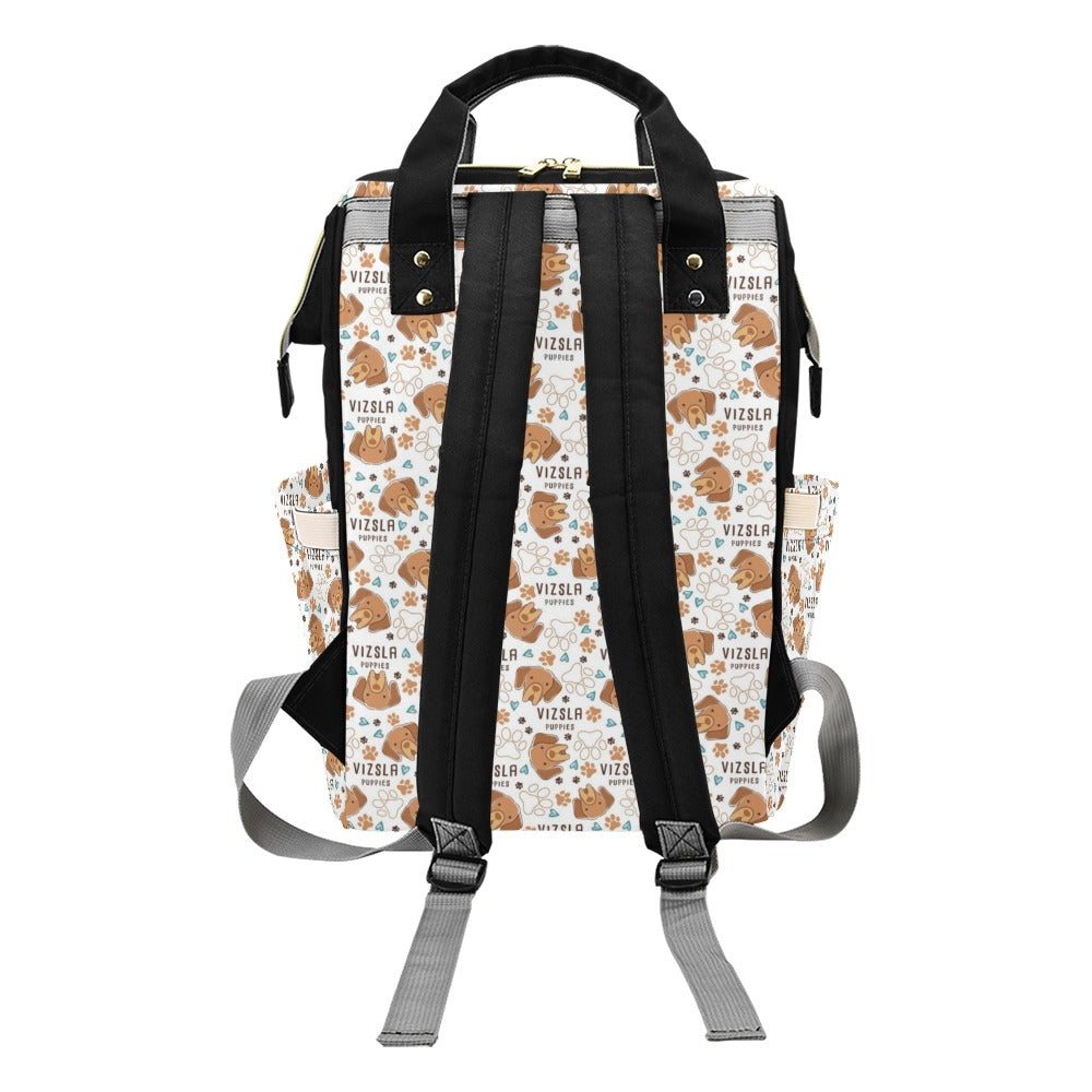 Vizslas Print Design LKS301 Diaper Bag Backpack
