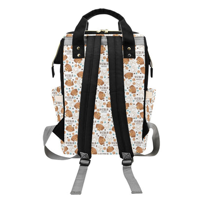 Vizslas Print Design LKS301 Diaper Bag Backpack