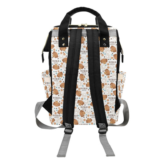 Vizslas Print Design LKS301 Diaper Bag Backpack