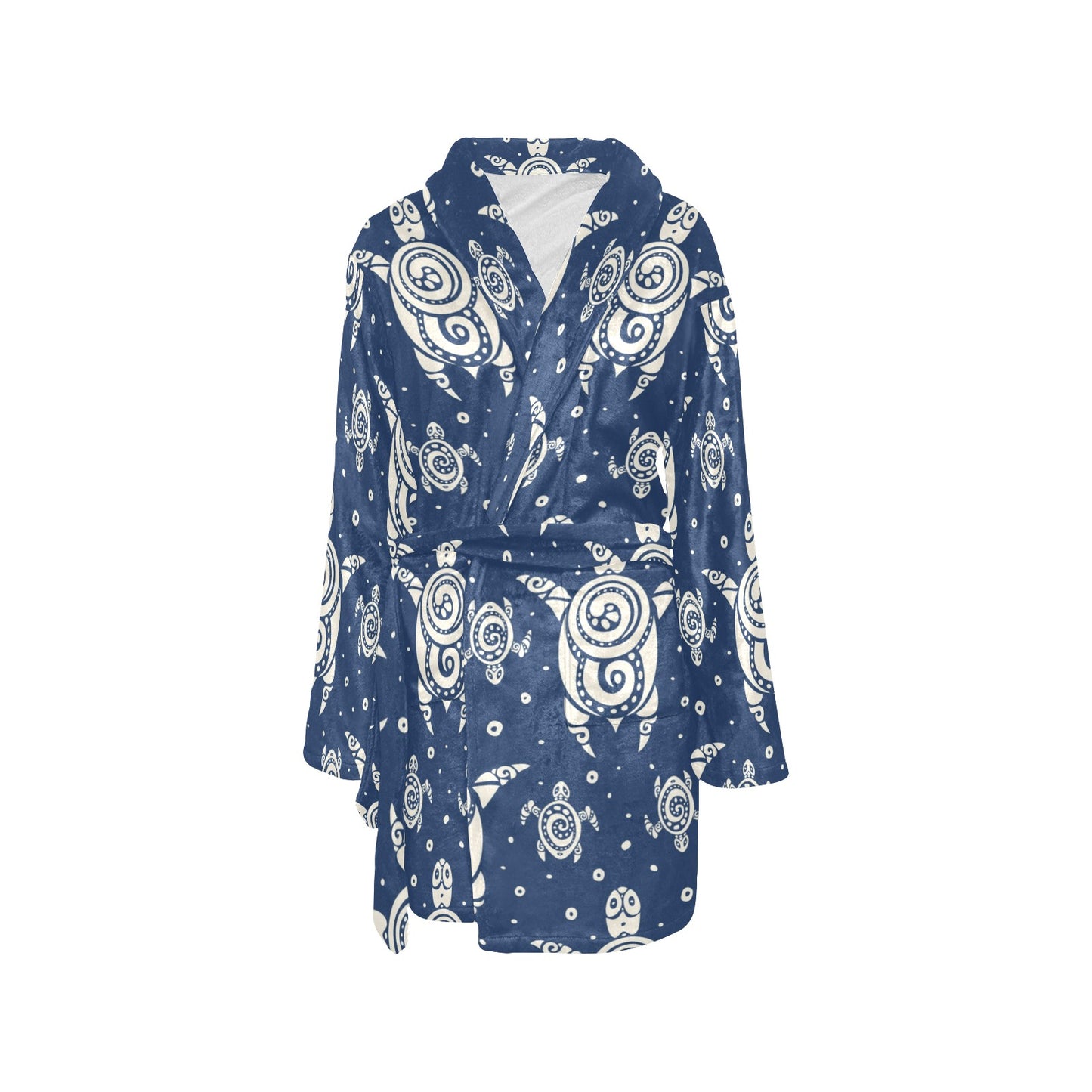 Sea Turtle Tribal Women's Fleece Robe