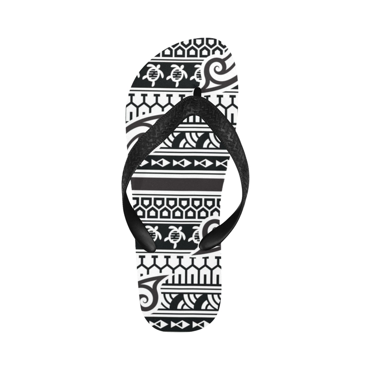Samoan Style Print Design LKS305 Flip Flops