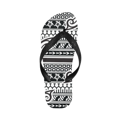 Samoan Style Print Design LKS305 Flip Flops
