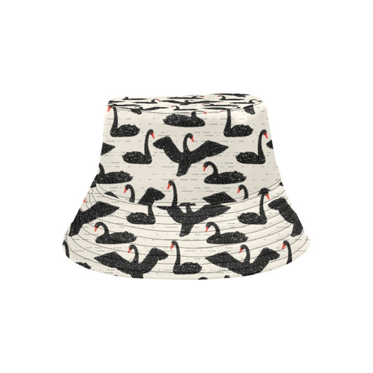 Swan Print Design LKS402 Unisex Bucket Hat