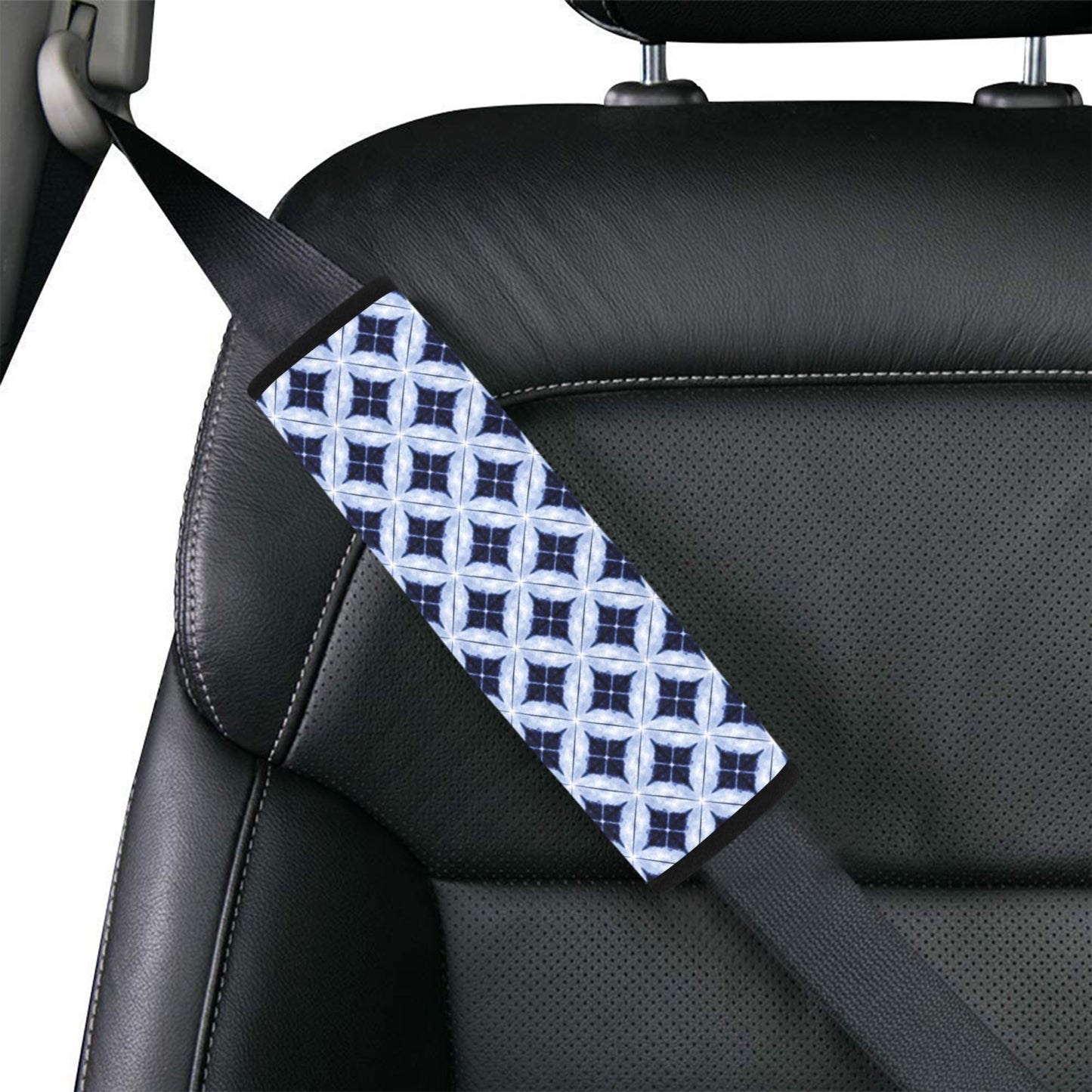 Tie Dye Print Design LKS308 Car Seat Belt Cover