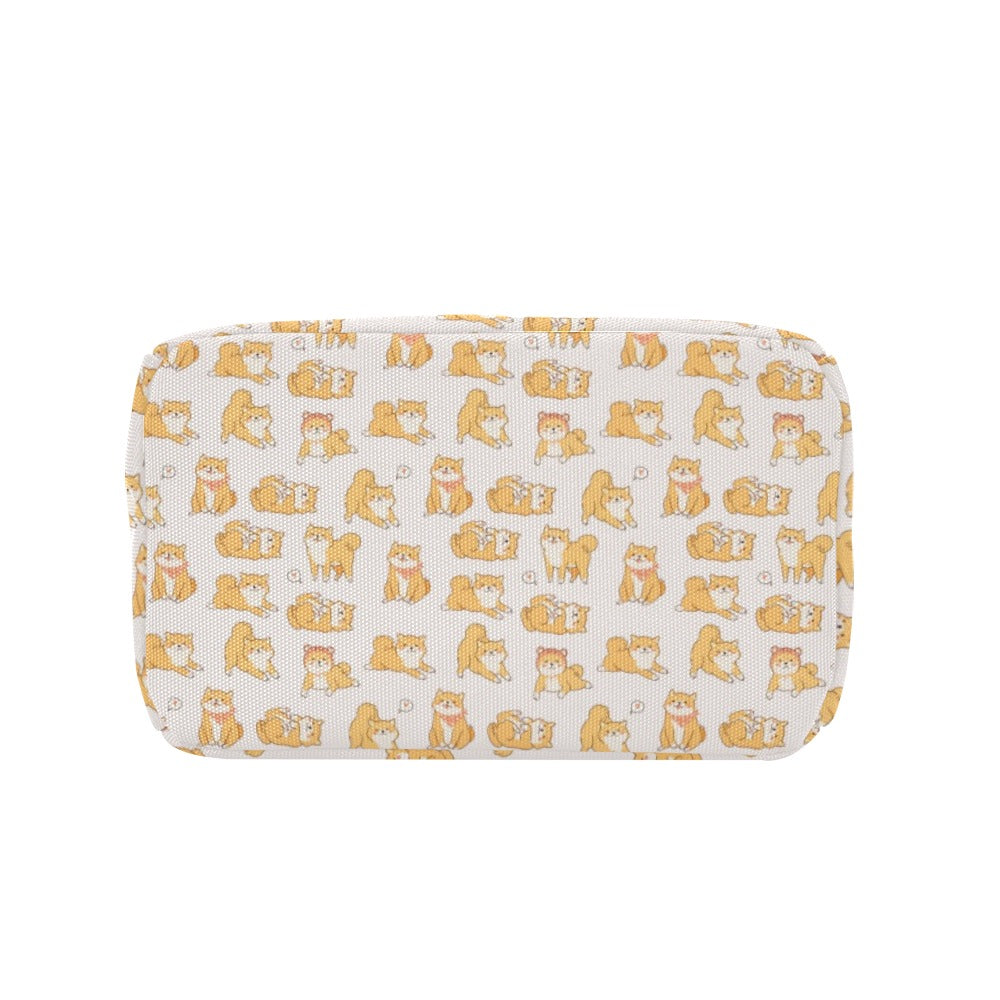 Shiba Inu Print Design LKS308 Insulated Lunch Bag