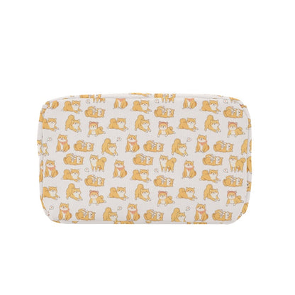Shiba Inu Print Design LKS308 Insulated Lunch Bag